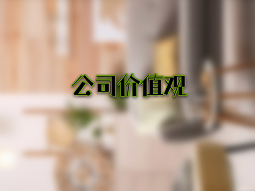 公司价值观